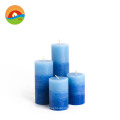 Custom household festival party events decorative art large pillar soy candles